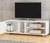 Modern Panana White TV Unit Stand Cabinet Sideboard Entertainment Media Storage