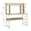Large Computer PC Desk Dressing Table with Shelves Bookshelf Study Work Station