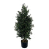 3FT Artificial Plant Realistic Fake Tree Potted Simulation Tree Home Office