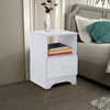 Assemble Storage Cabinet Bedroom Bedside Locker Single Drawer Bedside Table