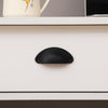 White Console Table Hallway Side Desk w/3 Drawers & Shelf Worktop Furniture