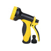 New Multi Pattern Garden Hose Pipe Spray Gun Head Soft Grip Handle Water Sprayer