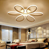 Modern Square/Ring LED Ceiling Light Kitchen Living Room Pendant Lamp Chandelier