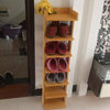 Shoe Rack Storage Shelf 7 Tier Unit Cabinet Organiser Footwear Wood