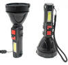 LED Flashlight USB Rechargeable Tactical Light Super Bright Lamp for Camping