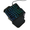 One-Handed Mechanical Keyboard Left Hand Game Keypad for Game LOL/PUBG/ Fortnite