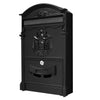 Post Box Large Letter Mail boxes Lockable Outdoor Wall Mounted With 2 Keys Slot