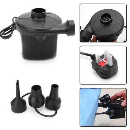 Auto Car Electric Air Pump for Paddling Pool Fast Inflator Camping Bed Mattress