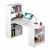 Computer Desk With Shelves Laptop Study PC Table 120cm Home Office Corner Desk