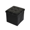 Folding Storage Ottoman Seat Stool Footstool Toy Storage Box Bedroom Living Room
