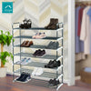 KNIGHT 3 / 5 /7 Tier Heavy Duty Metal Shoe Rack,Quick Assembly No Tools Required