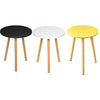 Modern Small Round Side Table Sofa Tea End Table Coffee Table for Living Room BN
