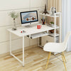 Home Wood Computer Desk PC Laptop Table Office Study Simple Workstation Shelves