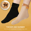 Winter Women Thicken Socks Thermal Wool Cashmere Seamless Snow Socks Warm 1 Pair