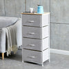 Cabinet Storage Unit Frame Chest of Drawers Organiser Bedside Table Furniture BN