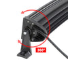 300W Car FLOOD SPOT CURVED LED LIGHT BAR DRIVING OFFROAD LAMP 52 INCH SUV UK