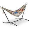 2 Person Hammock with Frame - Double Freestanding Hammock with Stand