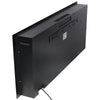 Large Wall Mounted Electric Fireplace Insert Heater Adjustable LED Flame Remote