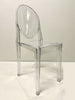 Ghost Dining Chair Lounge Transparent Plastic Chairs, UK Modern Design Clear UK