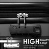 Set of 3 Large Cabin Suitcase Hard Shell Travel Trolley Hand Luggage 20 24 28 "