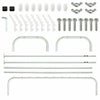 Heavy Duty Clothes Rail Rack Garment Hanging Display Stand Shoe Storage Shelf UK
