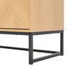 Wooden Sideboard Cabinet Cupboard Unit Storage Furniture With 3 Drawers 2 Doors