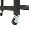 Kitchen Island Trolley Food Tableware Shelves Storag Dining Serving Cart Rolling