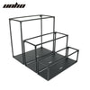 Set Of 3 Metal Floating Cube Shelves Wall Hanging Storage Display Deco Shelving