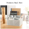 UK Multi-function Cosmetic Organizer Desktop Make-up Solid Organizer Storage Box