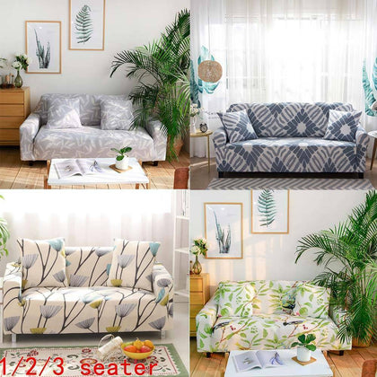1-3 Sofa Covers Couch Slipcover Stretch Elastic Fabric Settee Protector New