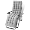 Sun Lounger Sunbed Cushion Pad Garden In/Outdoor Beach Recliner Chair Seat Pads