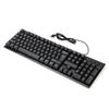 USB Wired Stylish Slim QWERTY Keyboard Layout For DESKTOP PC Computer Laptop