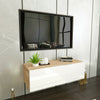 TV Wall Mounted Cabinet Stand High Gloss Fronts Living Room Unit Furniture White