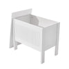 Ottoman Toy Box Chest Wooden Storage Blanket Bedding Trunk Cabinet UK