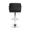2x Bar Stools Hub Pub Kitchen Breakfast Swivel Gas Lift Chair Stool with Armrest