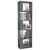 Book Cabinet Room Divider Bookcase Storage Display Corner Rack Wooden Furniture