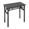 Industrial Style Metal Frame Desk Home Office Folding Computer Table Workstation