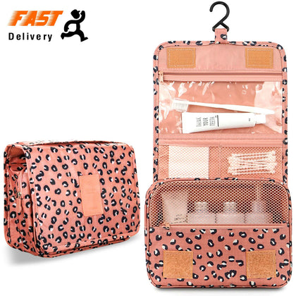 Ladies Wash Bag Toiletry Make Up Handbag Travel Case Hanging Cosmetic Bag Pouch