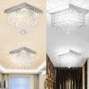 20CM LED Crystal Pendant Lights Modern Bedroom Fitting Ceiling Lights Chandelier