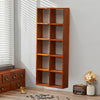 Vintage Wooden Storage Unit Wall Floating Shelves Storage Display Shelf Cabinet