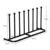 Metal Boot Dryer Shoe Rack Wellie Welly Stand Holder Wellington Hanger 4 Pair UK