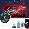 5M Smart 5050 LED Strip TV Back Lights Wifi RGB Alexa Google Home w/Remote 12V