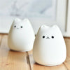 7 Color Change LED Mini Night Light Lamp Cute Silicone Cat Kids Bedroom Room