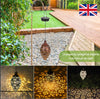 Solar Lantern_Hanging Light LED Yard Outdoor Garden Lamp Retro Decor Waterproof_