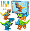 Take Apart Dinosaur Toys for Kids STEM Construction Building with Electric Drill