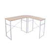L-shaped Computer Desk Corner PC Laptop Table Workstation Home Office Furniture