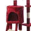 Cat Tree Scratching Post Activity Centre Sisal Bed Toys Climbing Scratcher Tower