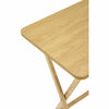 Folding Snack Table Wooden Foldable TV Dinner Laptop Picnic Tea Coffee Magazine
