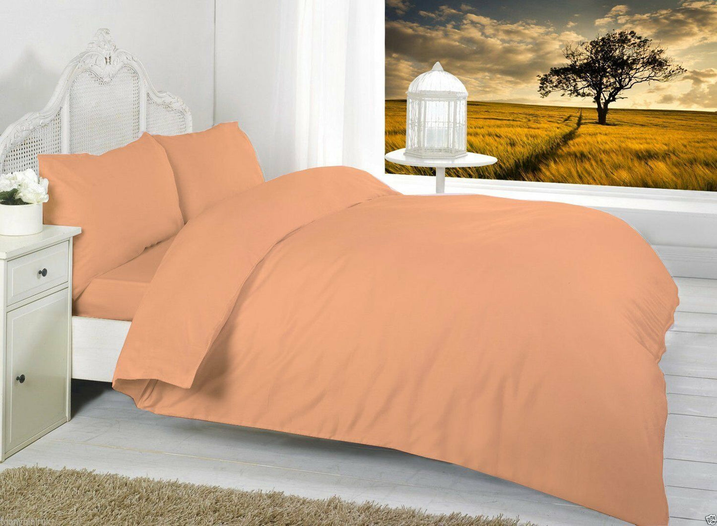 Luxury Duvet Quilt Cover Sets Cotton Blend King Double Single Super 40%
