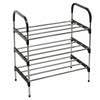 5 6 Tier Metal Shoe Rack Stand Storage Organiser Shelves Footwear Display Shelf